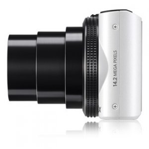 Samsung WB 150 1/2.3" Compact camera 14.2 MP CCD 4320 x 3240 pixels White