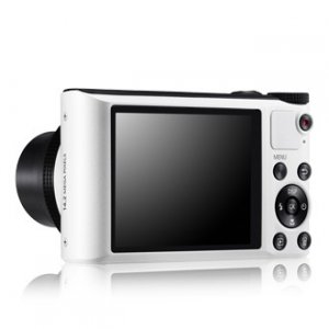 Samsung WB 150 1/2.3" Compact camera 14.2 MP CCD 4320 x 3240 pixels White