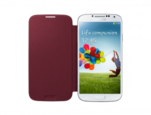 Samsung EF-FI950B mobile phone case Flip case White