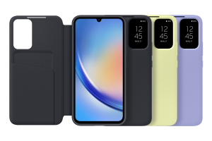 Samsung EF-ZA346 mobile phone case 16.8 cm (6.6") Wallet case Blueberry