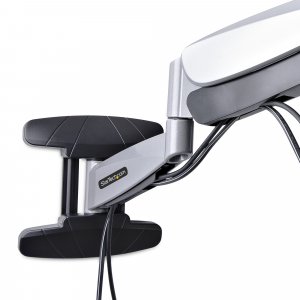 StarTech.com VESA TV Wall Mount, Adjustable Full Motion TV Wall Mount For 23"-55" Displays, Slim TV Mounting Bracket Supports 66lb (30kg), Extendable/Tilting/Swivel TV Wall Mount