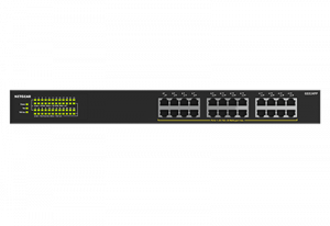 NETGEAR GS324PP Unmanaged Gigabit Ethernet (10/100/1000) Power over Ethernet (PoE) Black