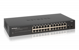 NETGEAR GS324T Managed L2/L3/L4 Gigabit Ethernet (10/100/1000) Black