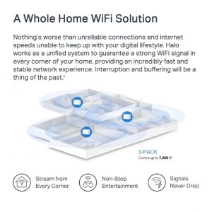 Mercusys AX3000 Whole Home Mesh WiFi 6 System
