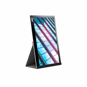 AOC 01 Series I1601P computer monitor 39.6 cm (15.6") 1920 x 1080 pixels Full HD LED Silver, Black