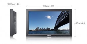Samsung 320MX-3 computer monitor 81.3 cm (32") 1366 x 768 pixels LCD Black