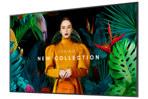 Samsung QM43C Digital signage flat panel 109.2 cm (43") LCD Wi-Fi 500 cd/m² 4K Ultra HD Black Built-in processor Tizen 7.0 24/7