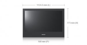 Samsung 460DR-S Digital signage flat panel 116.8 cm (46") 1500 cd/m² WXGA Silver