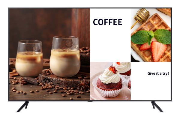 Samsung BE50C-H Digital signage flat panel 127 cm (50") LED Wi-Fi 4K Ultra HD Black Built-in processor Tizen 16/7