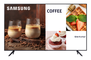 Samsung BE50C-H Digital signage flat panel 127 cm (50") LED Wi-Fi 4K Ultra HD Black Built-in processor Tizen 16/7