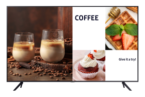 Samsung BE55C-H Digital signage flat panel 139.7 cm (55″) LED Wi-Fi 4K Ultra HD Black Built-in processor Tizen 16/7