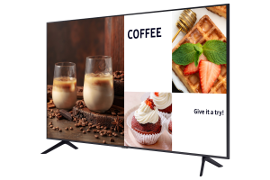 Samsung BE65C-H Digital signage flat panel 165.1 cm (65") LED Wi-Fi 4K Ultra HD Black Built-in processor Tizen 16/7