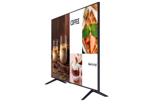 Samsung BE65C-H Digital signage flat panel 165.1 cm (65") LED Wi-Fi 4K Ultra HD Black Built-in processor Tizen 16/7