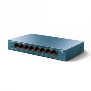 TP-Link LS108G network switch Unmanaged Gigabit Ethernet (10/100/1000) Blue