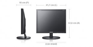 Samsung E1920NR computer monitor 48.3 cm (19") 1280 x 1024 pixels Black