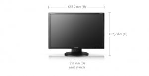 Samsung Syncmaster 2443BW computer monitor 61 cm (24") 1920 x 1200 pixels Black