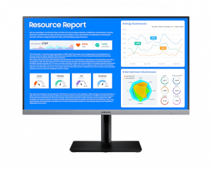 Samsung SR65 computer monitor 61 cm (24") 1920 x 1080 pixels Full HD LED Black
