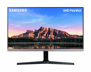 Samsung U28R550UQR LED display 71.1 cm (28″) 3840 x 2160 pixels 4K Ultra HD Blue, Grey