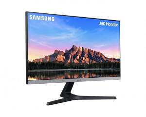 Samsung U28R550UQR LED display 71.1 cm (28") 3840 x 2160 pixels 4K Ultra HD Blue, Grey