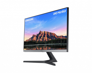 Samsung U28R550UQR LED display 71.1 cm (28") 3840 x 2160 pixels 4K Ultra HD Blue, Grey