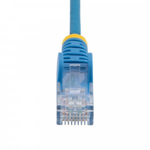 StarTech.com 3 m CAT6 Cable - Slim - Snagless RJ45 Connectors - Blue