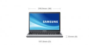 Samsung 3 NP350U2B Intel® Core™ i3 i3-380M 31.8 cm (12.5") 4 GB DDR3-SDRAM 640 GB HDD Windows 7 Home Premium Silver