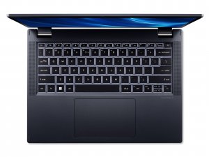 Acer TravelMate TMP414RN-52 Intel® Core™ i5 i5-1240P Hybrid (2-in-1) 35.6 cm (14") Touchscreen WUXGA 8 GB DDR4-SDRAM 512 GB SSD Wi-Fi 6E (802.11ax) Windows 11 Pro Blue