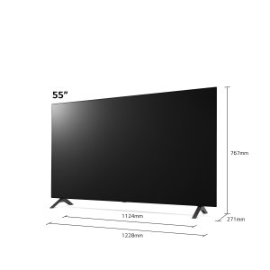LG OLED55A16LA.AEK TV 139.7 cm (55") 4K Ultra HD Smart TV Wi-Fi Black