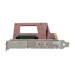 StarTech.com U.2 to PCIe Adapter for 2.5" U.2 NVMe SSD - SFF-8639 - x4 PCI Express 4.0