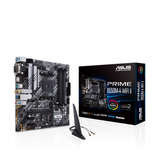 ASUS PRIME B550M-A WIFI II AMD B550 Socket AM4 micro ATX