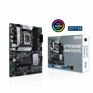 ASUS PRIME B660-PLUS D4 Intel B660 LGA 1700 ATX