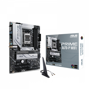 ASUS PRIME X670-P WIFI motherboard AMD X670 Socket AM5 ATX