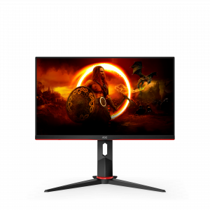 AOC G2 Q24G2A/BK LED display 60.5 cm (23.8") 2560 x 1440 pixels Quad HD LCD Black, Red