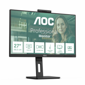 AOC Q27P3QW computer monitor 68.6 cm (27") 2560 x 1440 pixels Quad HD Black