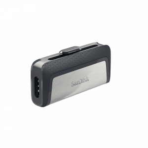 SanDisk Drive USB Ganda Ultra Tipe-C 256 GB USB flash drive USB Type-A / USB Type-C 3.2 Gen 1 (3.1 Gen 1) Grey, Silver