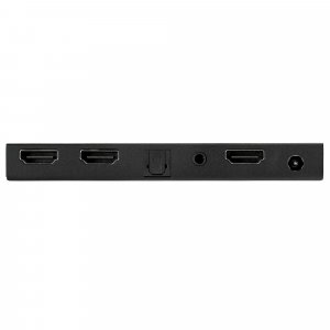StarTech.com 2-Port HDMI Splitter (1x2) - 4K 60Hz UHD HDMI 2.0 Audio Video Splitter w/ Scaler & Audio Extractor (3.5mm/SPDIF) - Dual HDMI Splitter (1-In 2-Out) - EDID Copy - TV/Projector