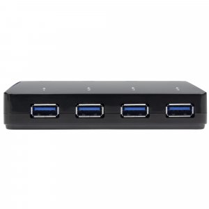 StarTech.com 4-Port USB 3.0 Hub plus Dedicated Charging Port - 1 x 2.4A Port~4-Port USB 3.0 Hub (5Gbps) plus Dedicated Charging Port - 1 x 2.4A Port