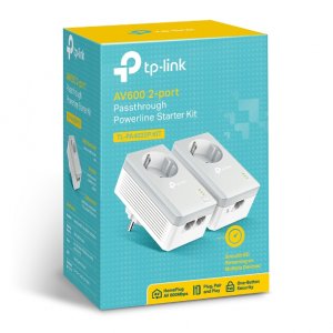 TP-Link TL-PA4022P KIT PowerLine network adapter 600 Mbit/s Ethernet LAN White 2 pc(s)