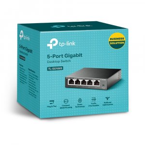 TP-Link 5-Port 10/100/1000Mbps Desktop Switch, EU
