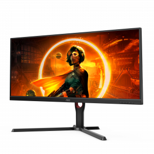 AOC G3 U34G3XM/EU LED display 86.4 cm (34") 3440 x 1440 pixels UltraWide Quad HD Black, Red