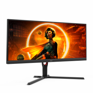 AOC G3 U34G3XM/EU LED display 86.4 cm (34") 3440 x 1440 pixels UltraWide Quad HD Black, Red