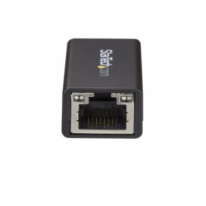 StarTech.com USB C to Gigabit Ethernet Adapter - 1Gbps NIC USB 3.0/USB 3.1 Type C Network Adapter - 1GbE USB-C to RJ45/LAN Port Thunderbolt 3 Compatible Windows MacBook Pro Chromebook