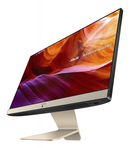 ASUS Vivo AiO V222GAK-BA008W Intel® Celeron® J4025 54.6 cm (21.5") 1920 x 1080 pixels All-in-One PC 4 GB DDR4-SDRAM 256 GB SSD Windows 11 Home Wi-Fi 5 (802.11ac) Black, Gold