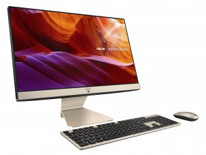 ASUS Vivo AiO V222GAK-BA008W Intel® Celeron® J4025 54.6 cm (21.5") 1920 x 1080 pixels All-in-One PC 4 GB DDR4-SDRAM 256 GB SSD Windows 11 Home Wi-Fi 5 (802.11ac) Black, Gold