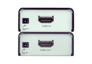 ATEN VE800A AV extender AV receiver Black