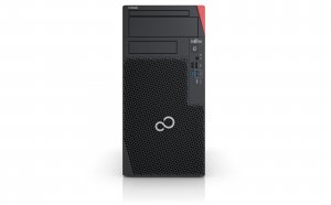 Fujitsu ESPRIMO P6012 Intel® Core™ i5 i5-12500 8 GB DDR4-SDRAM 256 GB SSD Windows 11 Pro Desktop PC Black, Red