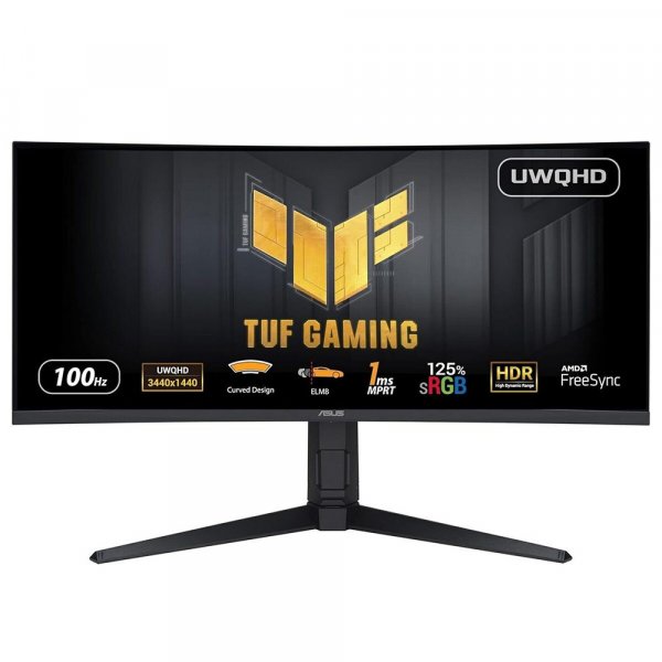 ASUS TUF Gaming VG34VQEL1A computer monitor 86.4 cm (34") 3440 x 1440 pixels LED Black