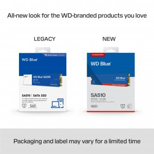 SanDisk Blue WD ™ SA510 SATA SSD M.2 2280 POWERED BY 1 TB