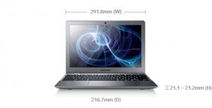 Samsung 5 XE550C22 Intel® Celeron® 867 Chromebook 30.7 cm (12.1") 4 GB DDR3-SDRAM 16 GB SSD ChromeOS Silver