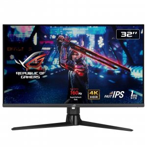 ASUS ROG Strix XG32UQ computer monitor 81.3 cm (32″) 3840 x 2160 pixels 4K Ultra HD LCD Black